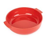 PEUGEOT - Round Ceramic Baking Dish - 27 cm (including handles) - Capacity: 2.1 l - 10 year guarantee - Red Colour