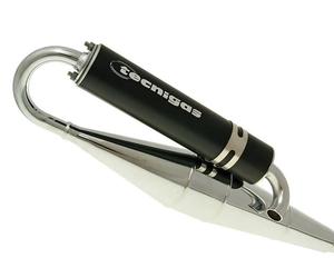 Peugeot Squab 50cc [S1A03] Tecnigas Next-R Chrome Performance Exhaust