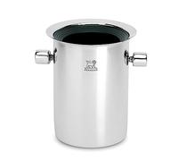 Peugeot - Thermal Balancing Bucket Stainless Steel - Wine Chiller, Silver, 19cm tall 16cm diameter