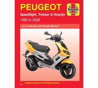Peugot Scooters: Haynes Service and Repair Manual, Speed Flight, Trekker & Vivacity 1996 to 2008