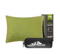 PEUJEW Camping Memory Foam Pillow Travel Pillow Compressible Medium Firm, Soft Comfortable and Breathable, Ideal Backpacking Hiking and Airplane