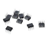 Peukerty 10 PCS LM393N LM393 DIP-8 Low Power Dual Comparator