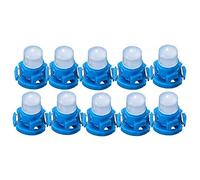 Peukerty 10Pcs Car Dash Instrument Base Light Lamp T4.2 COB Car Wedge Dashboard Bulb DC12V Lamp