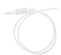 Peukerty 2 Meter Syphon Tube Hand Fuel Pump Gasoline Siphon Hose Oil Water Fuel Siphon Pump Gasoline Liquid Home Brew Wine Beer Hose Pipe