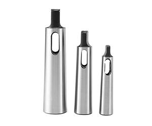 Peukerty 3pcs Morse Taper Adapter MT1 to MT2 MT2 to MT3 MT3 to MT4 Reducing Drill Chuck Sleeve for Drilling Machine