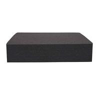 Peukerty 6PCS Black Acoustic Eggshell Foam Sound Absorption Treatment Panel Tile 40X30cm