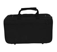 Peukerty Black Foam Padded Thicken Oxford Cloth Sotrage Bag Clarinet Box Case With Handle Strap Clarinet Protection Accessories