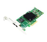 Peukerty Chipset 82580 I340-T2 E1G44HT 1G Gigabit Ethernet Network Adapter (NIC), Dual Copper RJ45 Ports, PCI-E X4
