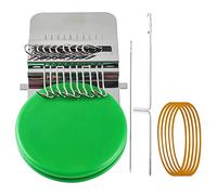 Peukerty Darning Loom 10 Hooks Darning Mini Loom Machine for Quickly Repair DIY Beautiful Weaving Arts on Clothes