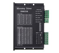 Peukerty Digital Stepper Driver, Dm556 Motor Driver Is Suitable for Nema 23, Nema 24 and Nema34 Stepper Motors