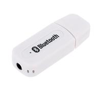 Peukerty Mini Portable USB 3.5mm AUX Bluetooth Music Receiver Wireless Audio Adapter AUX Car Audio