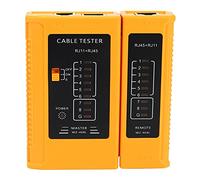 Peukerty Network Cable Tester Tool RJ45 RJ11 RJ12 CAT5 CAT6 UTP USB LAN Wire Ethernet Cable Tester(Battery Not Included)
