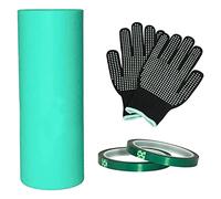 Peukerty Silicone Sleeve for Sublimation, Seamless Heat-Resistant Silicone Sleeves Bands with Tapes, Tumbler Heat Press