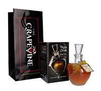 Peureux Massenez Apple Prisoner Eau De Vie - A French Fruit Brandy Infused with Real Apples - 40% ABV - A Rich And Luxurious Drinking Experience + Gift Bag