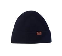 PEURNE 100% Merino Wool Hat for Winter, Autumn, Outdoors, Hiking: Thermal, Moisture Wicking, Breathable Beanie (Black)