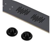 PEUTIER 100pcs Anti-Slip Snowboard Stomp Pads, Self-Adhesive Spike Snowboarding Step Mats Extra Grip Pad Winter Ski Accessories (Black)