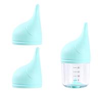 PEUTIER 20ml Kitten Bottles for Nursing, with 2pcs Silicone Nipple Replacement Anti-Choking Puppy Feeder Bottles Reusable Pet Feeding Kit for Newborn Cat Dog (Blue)