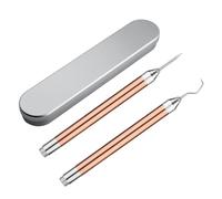 PEUTIER 2pcs Led Weeding Tools for Vinyl, Lighted Vinyl Weeding Tool with Hook Craft Weeding Tools for Removing Iron on Vinyl Paper Scrapbooking Cutting Cameos DIY Craft