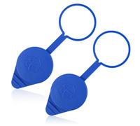 PEUTIER 2pcs Windshield Washer Reservoir Cap, Washer Fluid Lid Leakage Protection Windshield Wiper Fluid Cap Car Prats Windshield Washer Bottle Cap Compatible with Ford Focus 2012-2018