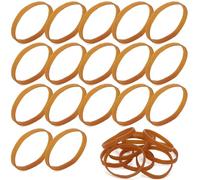 PEUTIER 30pcs Ski Brake Retainers, 2.76x0.24 Inch Ski Brake Rubber Bands Ski Brake Retainer Strap Snowboard Retainers for Outdoor Winter Sports Snowboard Accessories