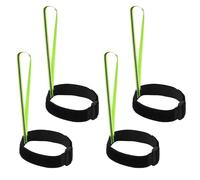 PEUTIER 4pcs Glove Strap, Adjustable Ski Glove Wrist Straps Ski Glove Leash Handcuffs Snowboard Leash for Sports Skiing Outdoor Hanging Gloves
