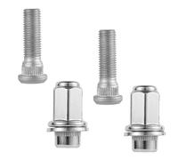 PEUTIER 4pcs M12x1.5 Wheel Lug Stud Nut Set, Rear Wheel Tire Studs Fitment Tool Compatible with Toyota Corolla Camry 4Runner Celica RAV4 Avalon Lexus GS350 GX460 GX470 ES300 SC400 for 90942-01058