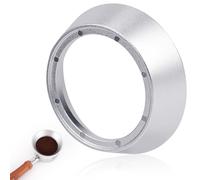 PEUTIER 51mm Espresso Dosing Funnel, Portafilter Funnel, Sturdy Dosing Ring with Magnetic Aluminum Portafilter Funnel Compatible with All 51mm Espresso Portafilters