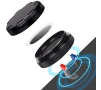 PEUTIER Airtag Case, Magnetic Holder for Airtag, Waterproof, Easy Installation, Anti-Lost, Hidden, Protects from Scratches, Suitable for Vehicles & Equipment