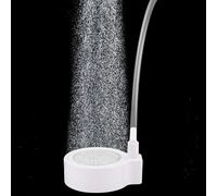 PEUTIER Aquarium Air Stone, 1.97 Inch Fish Tank Nano Air Stone Fish Tank Air Bubbler Aquarium Bubbler Stone Fish Tank Air Stone for 5-30 Gallons Water Tanks, Air Pump Not Included (White)