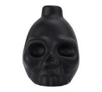 PEUTIER Aztec Death Whistle, Screamic War Whistle, Black Skull, Authentic Human Sound, Mexican Day of the Dead, Halloween Celebration