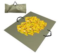 PEUTIER Leaf Bag, 2 in 1 Leaf Collection Bag with Handle Reusable Oxford Cloth Lawn Leaf Container Foldable Portable Yard Waste Bags Yard Waste Container Garden Bag for Leaves Trashes