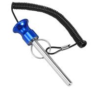 PEUTIER Magnetic Weight Stack Pin, Universal Weight Pin Replacement with Elastic Cord Fitness Gym Pin Weight Accessories for Strength Training Equipment Weight Stack Machine