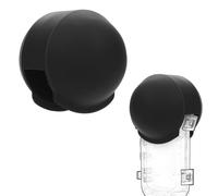 PEUTIER Silicone Lens Cap for Insta 360 x3 Invisible Dive Housing Case, Protective Lens Guard Flexible Lens Protector Cover Accessories (Black), 34173
