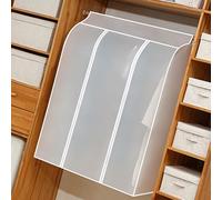 PEVA Clear Clothes Cover Waterproof Hanging Garment Protectors for Home Use Storage Clear PEVA Dustproof Clothes Cover