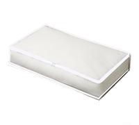 PEVA Storage Bags for Clothes and Quilts, Translucent Dustproof Moistureproof Bedding Covers with Zipper, Space Saving Organizer for Closet and Under Bed Storage, Multi-Size(K)