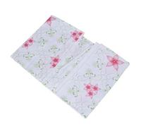 Peva Washing Machine Cover White 56x60x82cm Multi-purpose | Dustproof Waterproof Proof Cover, Five Petal Print, Protects Washer or Fridge from Dampness