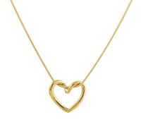 PEVASFZU Creative hollowed out love necklace for ladies as a birthday gift for friends, mothers, and girlfriends