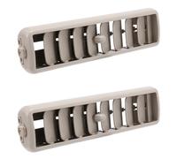 PEVAVFZMMY 2X Beige Car Roof Top Side Air Conditioning Vent Outlet A/C Panel Grille Cover Install Fit For Mitsubishi Pajero V93 V97 Automotive air conditioning vent