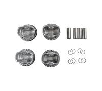 PEVAVFZMMY 4pcs G4FJ Engine Pistons And Rings Set 234102BCA0 For 2011-2019 For Hyundai Elantra Sonata Tucson Kia Optima Soul Seltos G4FJ 1.6T Engine piston and piston ring kits