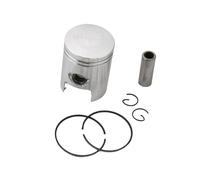 PEVAVFZMMY 50cc 70cc 40mm 47mm Piston Kit Fit For Piaggio Diesis Fly Free Liberty Nrg Power Dt Sfera Typhoon Zip 50 AC 2 Stroke Engine piston and piston ring kits(50cc 40mm)