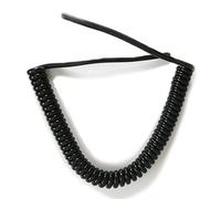 PEVAVFZMMY 6-core 8-core Automotive Spiral Cable, Electrostatic, Twisted Bare Copper Wire, For CNC Machine Tools Wires and cables(Stretch 3.75m,6core 0.2mm2)