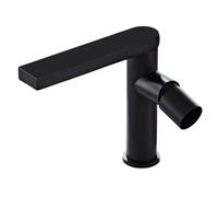 PEVAVFZMMY Basin Faucet Gold Bathroom Faucet Modern Single handle Basin Mixer Tap Hot and Cold Water Faucet Brass Sink Water Crane faucet(Black A)