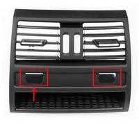 PEVAVFZMMY Car Rear Center Console Air Conditioner Vent Grille A/C Outlet Cover Fit For BMW 5 Series F10 F18 520i 520d 523i Auto Accessories Automotive air conditioning vent(NoC-RearWithHole)