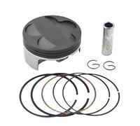PEVAVFZMMY Motorcycle Engine Piston Rings Kit Bore STD ~ +100 Size 77mm ~ 78mm For YAMAHA YZ250F WR250F 5NL-11631-20-00 5NL-11631-10-00 Engine piston and piston ring kits(1Set 77.5mm)