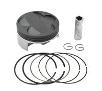 PEVAVFZMMY Motorcycle Engine Piston Rings Kit Bore STD ~ +100 Size 77mm ~ 78mm For YAMAHA YZ250F WR250F 5NL-11631-20-00 5NL-11631-10-00 Engine piston and piston ring kits(1Set 78mm)