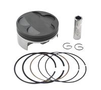 PEVAVFZMMY Motorcycle Engine Piston Rings Kit Bore STD ~ +100 Size 77mm ~ 78mm For YAMAHA YZ250F WR250F 5NL-11631-20-00 5NL-11631-10-00 Engine piston and piston ring kits(1Set 77mm)