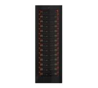 Pevino Imperial Eco 109 bottles - 1 zone - black glass front