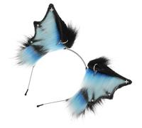 PEVive Artificial Devil Ear Hairband An1me Headband Women Stage Show Hairhoop