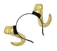 PEVive Cartoon An1ma1 Headbands Sheep Ears Headwear Ha110ween Evil Queens Headdress for Casual Outfits and Special Occasion
