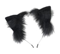 PEVive Cartoon Ear Hair Hoop C0sp1ay Costume An1ma1 Fur- An1ma1 Hair Styling for Live Show Headbands Fur- An1ma1 Carnivals